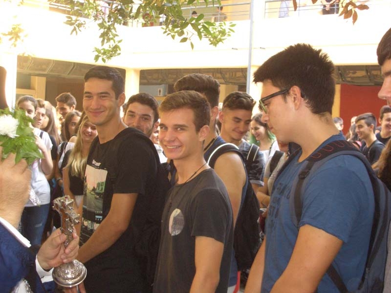 Αγιασμός για το σχολικό έτος 2018-2019